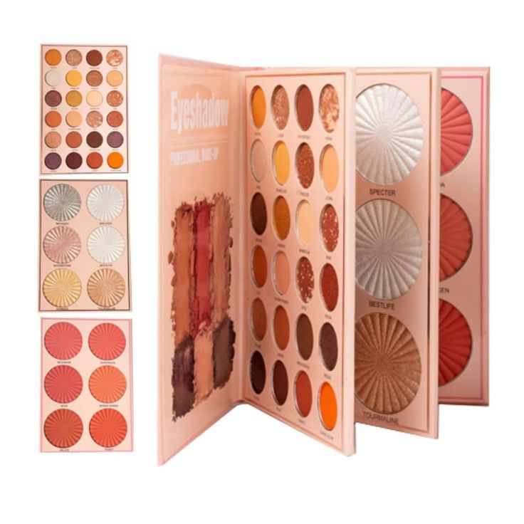 Sale Mocallure 4 In 1 Eyeshadow Palette Book