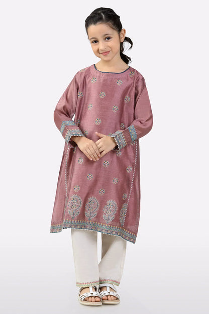 Block Printed Girls Kurti