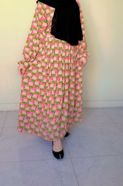 Elegant Linen Maxi Dress