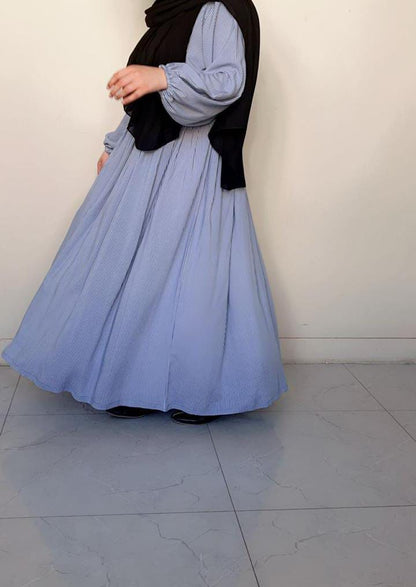 Elegant Linen Maxi Dress