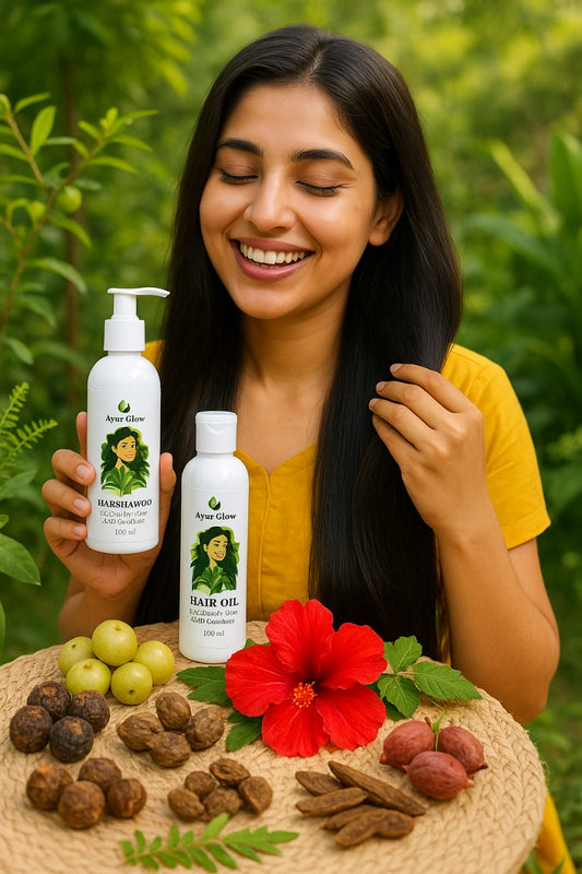 HAIR OIL AND SHAMPOO