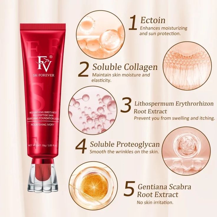 FV waterproof liquid foundation