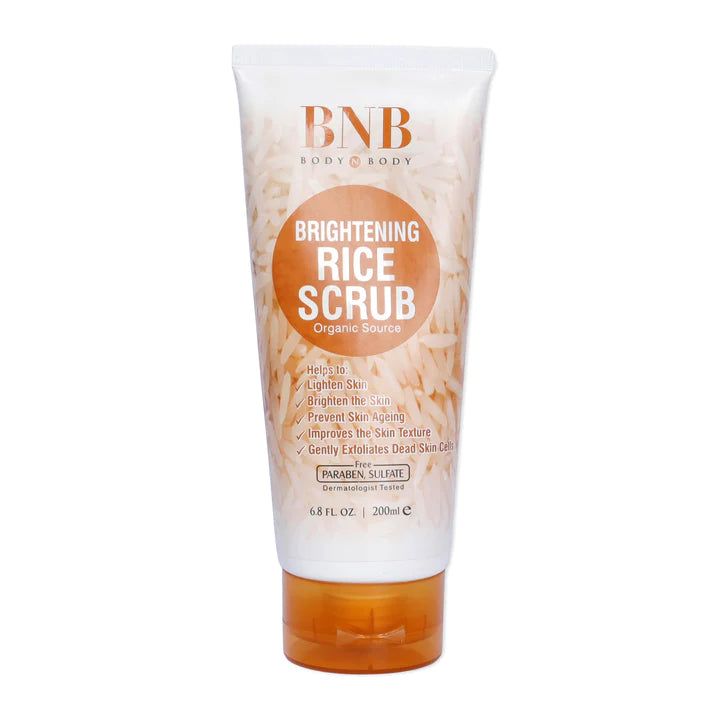 BNB Rice Extract Bright & Glow Kit ( Rice Face Wash + Rice Scrub + Rice Mask )